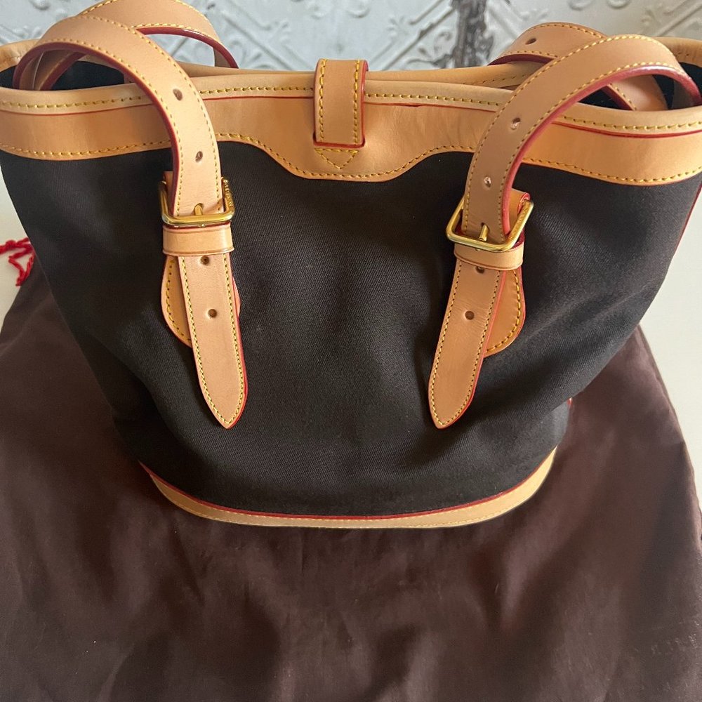 NWOT Dooney & Bourke Handbag Brown/Black Leather